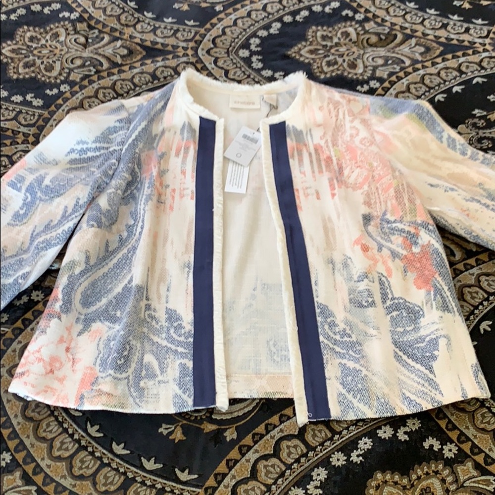Chico's Watercolor Jacket